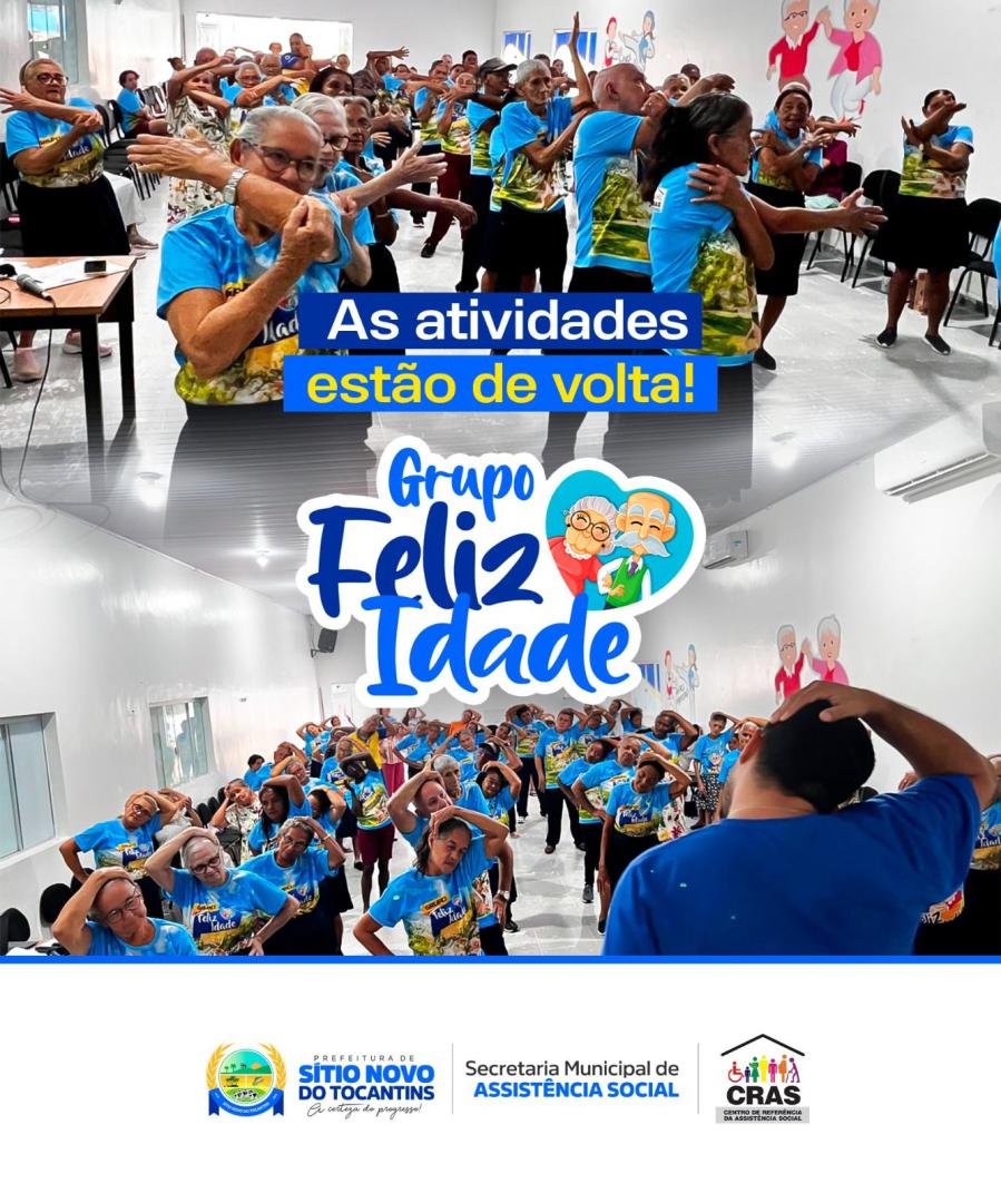 Retorno do Grupo Feliz Idade