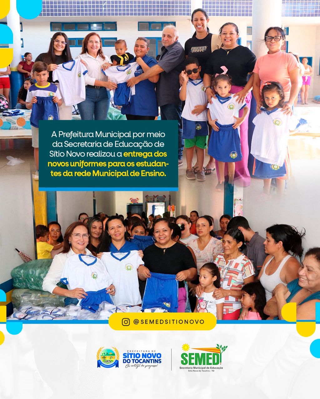 Entrega dos Uniformes Escolares