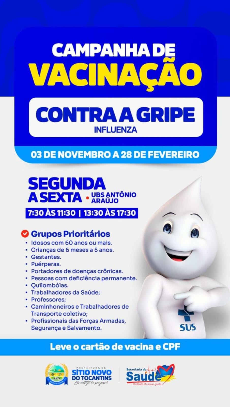 Campanha de Vacinação Contra a Gripe